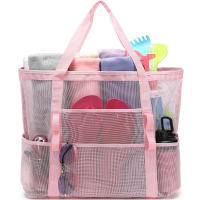 Mesh Beach Bag Waterproof Sandproof - Large Tote Pool Bag for Women Vacation Essentials Beach Accessories - details 10