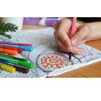 LIBRO MANDALAS ANIMALES + 12 ROTULADORES SURTIDOS BISMARK - details 2