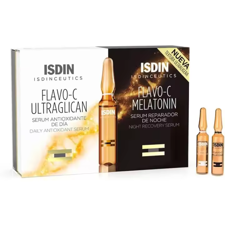 Isdinceutics Rutina antioxidante Day & Night 10+10 ampollas 2 ml - 1