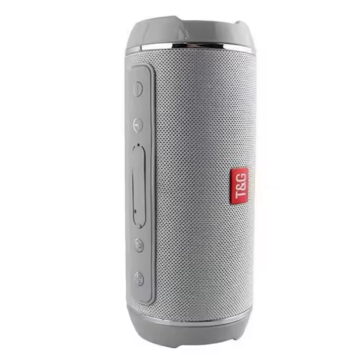 Altavoz Bluetooth inalámbrico T&G116, columna de altavoz de graves, compatible, USB, resistente al agua, para exteriores, compatible con AUX, TF, Radio FM, Subwoofer - 1