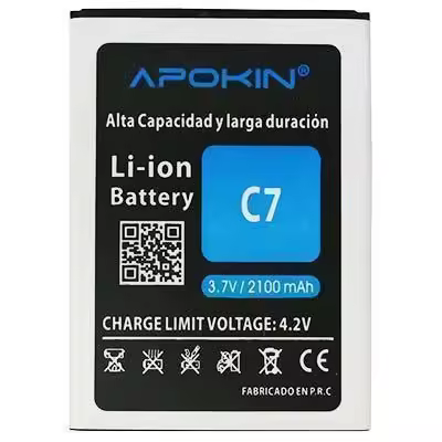 FAMZ Batería Alcatel C7 - Capacidad de 2.100mah - 1