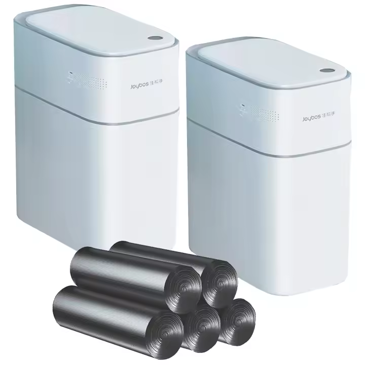 Cubo de Basura Joybos 15L con Sensor de Movimiento - Sin Contacto - Incluye 140 Bolsas - 1