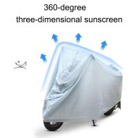 Cubierta Protectora Para Motocicleta Impermeable Y Anti-Polvo Al Aire Libre Y Interior Protección Contra La Radiación UV Y El Sol Para Bicicletas Y Scooters - details 7