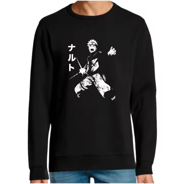 The Fan Tee Sudadera Sin Capucha de HOMBRE Naruto Shippuden Nagato Sakura Itachi Sasuke 037 - 1
