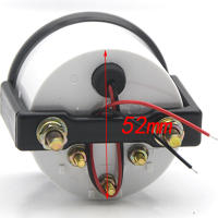 Gauge De Agua Y Aceite Negro 52MM Para Coche Con Soporte De Pod Holder Medidor De Nivel De Combustible Y Presión De Aceite - details 8