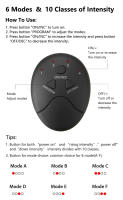 Estimulador Muscular Eléctrico EMS Para Fitness Elevación De Glúteos Abdomen Brazos Piernas Y Caderas Máquina De Modelado Corporal Y Pérdida De Peso Con Masajeador - details 9