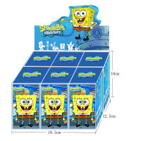 Figuras De SpongeBob SquarePants Delicioso Burger De Cangrejo En Caja Sorpresa Con Patrick Star Squidward Tentacles Juguetes Para Niños - details 5