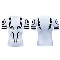 Camiseta De Compresión Para Hombre Jujutsu Kaisen Anime 3D Estampado Ropa Deportiva Para Gimnasio Quick Dry Camiseta De Entrenamiento - details 5