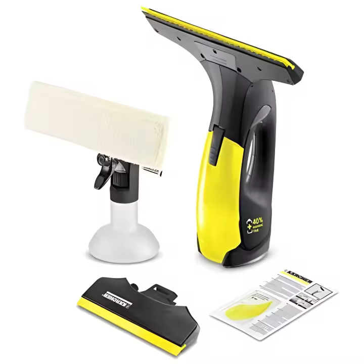 Kärcher Window Vac WV 2 Black Edition - Limpiadora de Ventanas y Cristales a Batería - 1