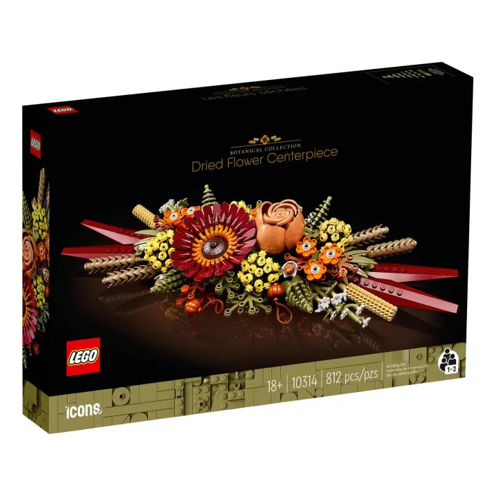 LEGO BOTANICAL 10314: Centro de Flores Secas - 1