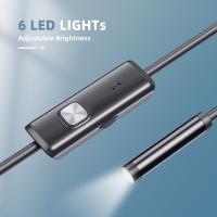 Cámara Endoscópica Android 5.5MM 7MM Mini Borescopio 3IN1 Tipo-C Micro USB Inspección De Tubos Y Coches 6 LEDs Impermeable Para Smartphone Y PC - details 6