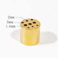 Soporte De Incienso Con Nueve Agujeros De Flor Mini Loto De Cobre Quemador De Incienso Para Casa Estilo De Té Sandálias Base Para Madera De Sándalo - details 5