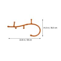 Masajeador De Punto Trigémino Back Buddy Herramienta Manual Para Masaje Corporal Eliminador De Nudos Musculares Durable Y Ergonómica Tamaño Grande PP Amarillo - details 4