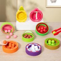 Juego De Montessori Educativo Para Niños Madera Colores Clasificación Alineación Frutas Conociendo Cuentas Entrenamiento Acción Fina Puzzle - details 6