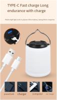 Luz que acampa recargable | 3000K interior Blanca Caliente | Luz DE EMERGENCIA impermeable para acampar, IR de excursión, al Aire Libre - details 2