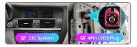 AWESAFE inalámbrico CarPlay Android Auto Radio para BMW X3, F25, X4, F26, años 2014 2015 2016 coche reproductor multimedia GPS 2 din autoradio volante controles RDS Bluetooth - details 1