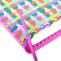 Juego De Tejido Duradero Con Gancho Y Agujas Para Manualidades Multicolor Para Muñecos Alfombrillas Calcetines Chal Herramientas De Tejido Elásticas Para Niños Y Adultos - details 5
