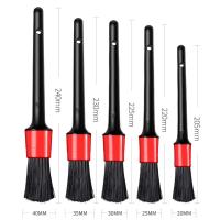Set De 5 Pinceles De Detalle Para Coche Limpieza De Automóvil Pinceles Para Tablero Y Ruedas Material ABS Longitud 24cm - details 2