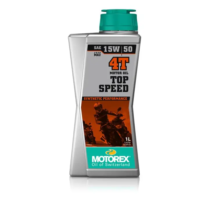 ACEITE MOTOREX TOP SPEED 4T 15W-50 1LITRO (MT062H004T) - 1