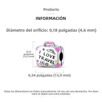 Encantadores Colgantes De Animales De Plata Para Mujer Joyería De Pulsera Y Collar Con Encantos De Pingüino Y Aguacate Pulsera De Bangle - details 107