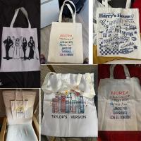 Bolso De Hombro De Lona Con Estampado De Gato Divertido Para Mujer Bolso De Moda Tote Capacidad Grande Portátil Bolsa De Compras - details 1