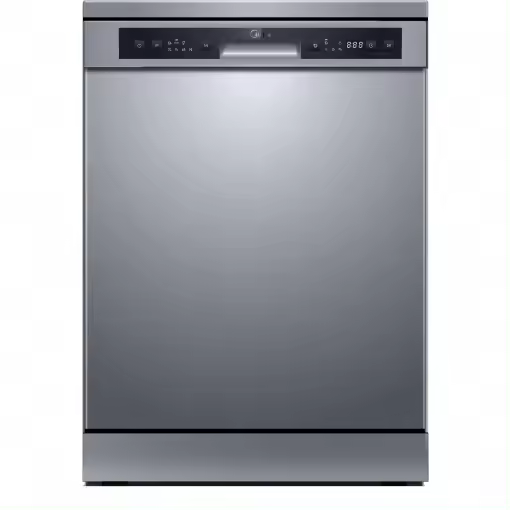 Lavavajillas - Midea MFD60S100S-ES, Independiente, 6 Programas, Inoxidable - 1