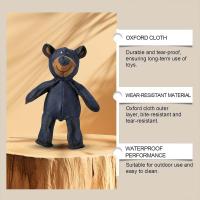 Oso De Peluche Con Silbato Para Perros Juguetes Resistentes Y Squeaky Para Masticadores Agresivos Apta Para Todas Las Raças De Perros - details 4