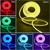Tira De Neón LED RGB USB 1M 2M 3M 4M 5M 5V Para Decoración De Hogar Luz De Iluminación SMD3535 72LEDs/M Impermeable Para Dormitorio - details 7