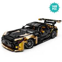 MOC Construcción De Coche De Carreras 1:14 Set De Bloques Deportivos 1466 Piezas Para Niños Y Adultos Juguetes De Cumpleaños - details 0