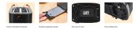 AIGOSTAR  B30202J4R Tostadora de 2 Ranuras con Rejilla Calientabollos Incorporada, 6 Niveles de Tostado, 3 Funciones, Descongelación, Bandeja Recogemigas (800W) - details 3