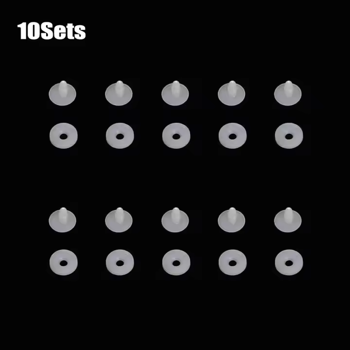 Juntas De Muñeca DIY Para Crochet Y Fabricación De Muñecos 20mm Conjuntos De 10 a 50 Piezas Plásticas Seguridad Rotativas Para Muñecos De Peluche - 1