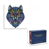 Rompecabezas De Madera Para Adultos 100/200/300 Piezas En Forma De Animal Irregular Desafío Alto Sin Químicos Peligrosos - details 4