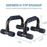 Barra De Empuje Para Ejercicio De Fitness Soporte De Entrenamiento De Musculación Para Pecho Y Abdominales En Casa Material De Espuma - details 2