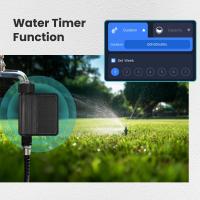 Medidor De Agua Con Timer WiFi Solar De MoesHouse IP65 Impermeable Con Entrada De Latón Sensor De Temperatura Y Humedad Del Suelo Compatible Con Tuya UK - details 3