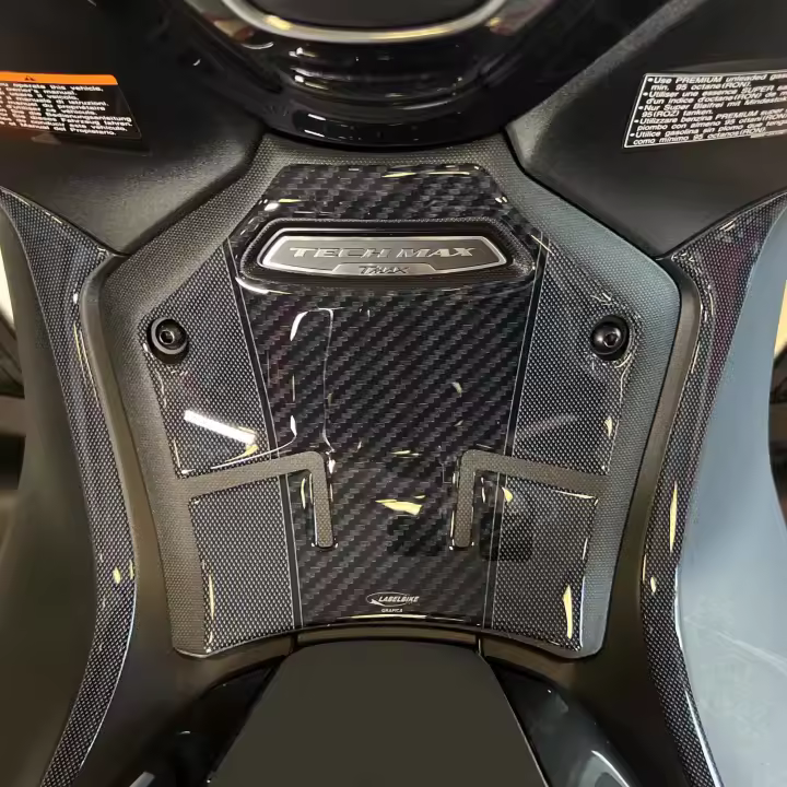 Pegatinas Resina 3D Protección Plataforma del Túnel Central Scooter Compatible con Yamaha Tmax 560 2022-2023 - 1
