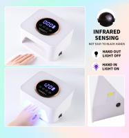 Lámpara LED Para Arte De Uñas Con 36 Piezas De Bolas Aurora Gradiente Y Pantalla De Botón De 4 Horas Sensor Automático - details 4