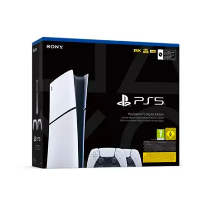 PS5 Slim Digital Chassis D + 2 Dual Sense - 1