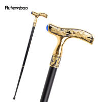 Bastón De Moda Crane Con Pedernal Elegante Bastón De Caminar Para Caballeros Cosplay Con Knob Crosier 93cm Acero Y Aleación De Aluminio - details 3