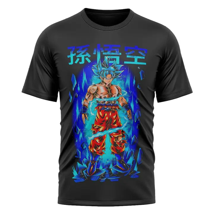 La Factoria - Camiseta Estampada GOKU2 100% Algodón - Manga Corta - 1