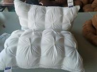 Almohada De Pluma De Ganso Blanca Para Invierno 100% Algodón Capa Superior Estilo 3D Rectangular Para Cuello Queen King Tamaño De La Cama - details 18