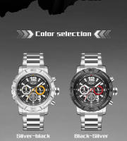 Reloj De Pulsera De Lujo Para Hombre LIGE Diseño De Acero Inoxidable Gran Reloj De Cuarzo Resistente Al Agua Con Calendario Automático Y Manecillas Luminosas - details 5