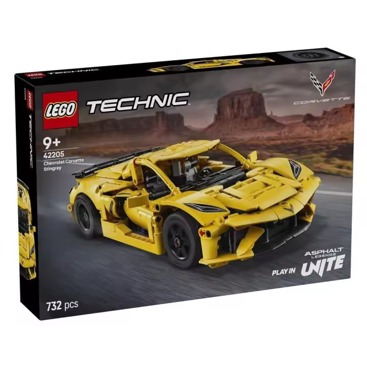 Lego Technic Asphalt Legeds Unite Chevrolet Corvette Stingray - 1