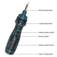 Destornillador Eléctrico Sin Cable 3.6V Con Luz De Mano Y Torque De Precisión Mini Taladro Herramienta De Carga Para DIY En El Hogar - details 7