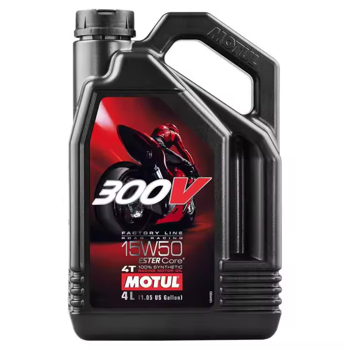 Motul Aceite De Motor 300v Fl Road Racing 15w50 4l - 1