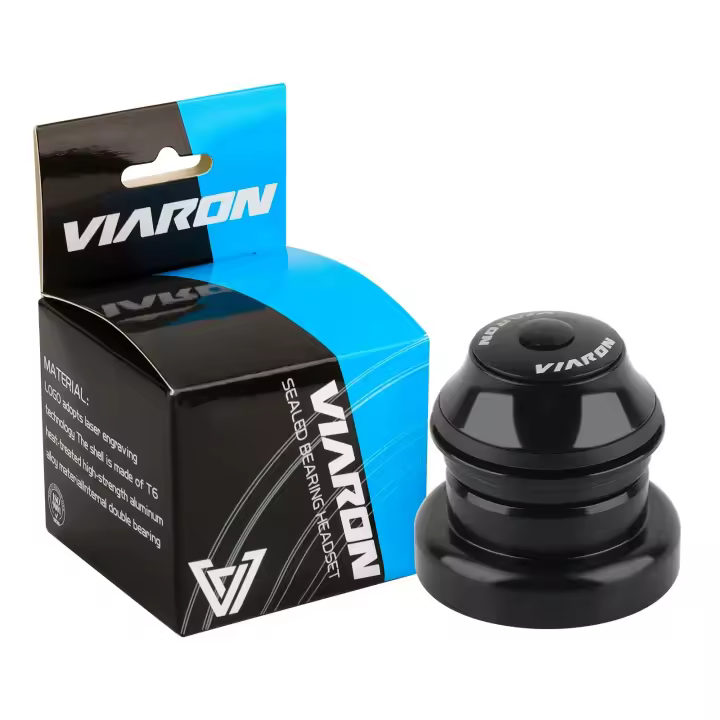 Convertidor De Tubo De Cuadro De Bicicleta Tapered Exposed Headset 44x44x39.8mm Aleación De Aluminio Con Rodamiento Para Manillar - 1