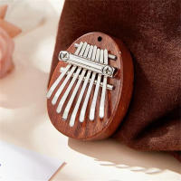 Miwayer Kalimba De 8 Teclas Instrumento Musical Mini Teclado De Uso Manual Madera Acrílico Portátil Regalo De Navidad - details 4