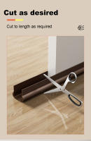 Tira De Sellado Para Puerta Flexible PVC Antipolvo Y Aislante Acústico Adhesivo 93cm Para Bloquear El Viento Y Ruidos - details 9