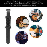 Mudo De Cadena De Guitarra 19cm Para Bajo Y Guitarra De Siete Cuerdas Estilo Punk Accesorio De Música Gear Fretboard Muting Wrap - details 4