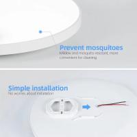 Lámpara De Techo LED Impermeable Y Libre De Insectos Para Iluminación Doméstica Moderna Adecuada Para Baño Corredor Dormitorio - details 8