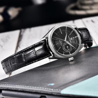 Reloj De Cuarzo Para Hombre PAGANI DESIGN PD-1689 VH65 Lujo Acero Inoxidable Cristal De Zafiro Resistente Al Agua 20Bar Reloj De Pulsera De Cuero Fashion & Casual - details 4